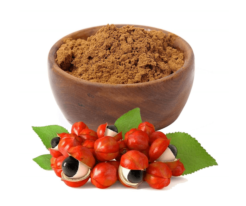 Fruits de guarana dans le gel géant